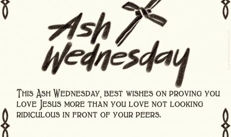 ash wednesday 2017