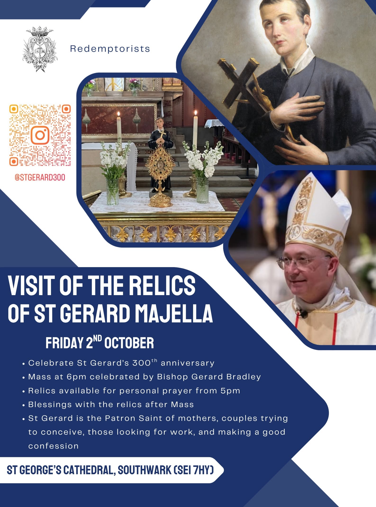 s gerardo relics southwark