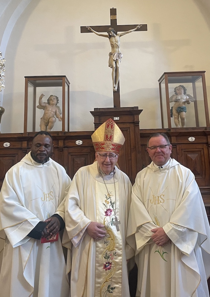 bishop ralph in st alphonsus cathedral