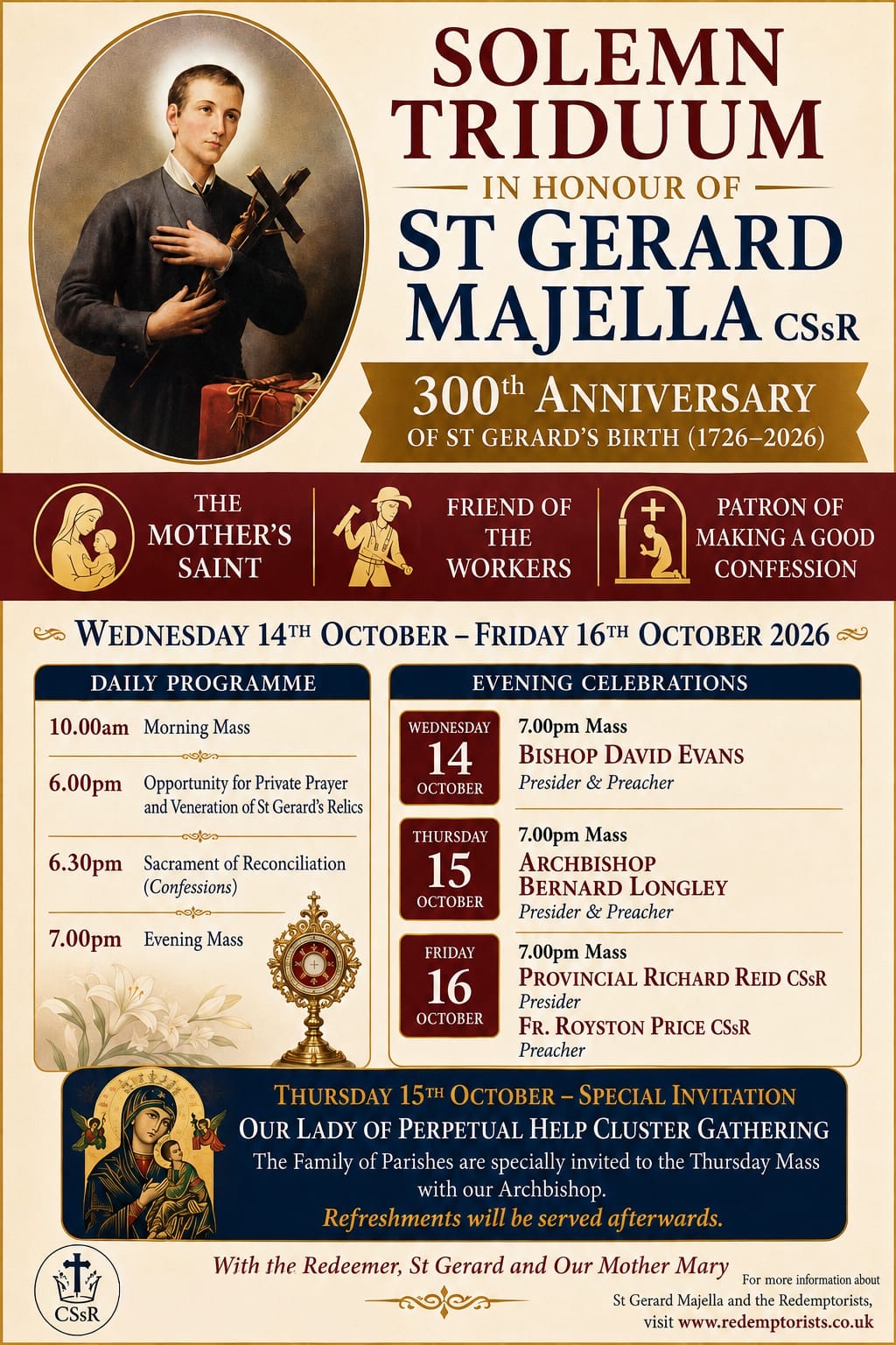st gerards novena abbey 2026